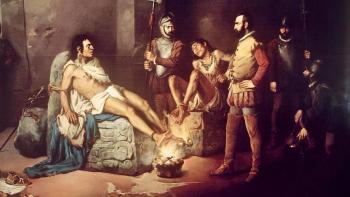 Querer hacer un homenaje a Hern&aacute;n Cort&eacute;s habla de la ignorancia de Ayuso y la derecha: Sheinbaum