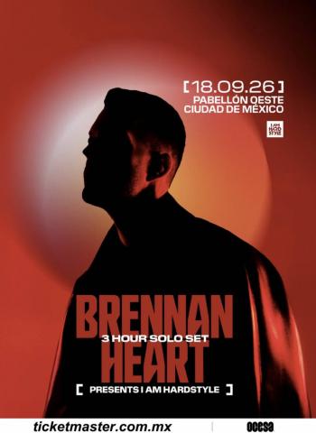 I AM HARDSTYLE: BRENNAN HEART REGRESA A M&Eacute;XICO CON SU FESTIVAL Y PROMETE SUBIR EL NIVEL, ¡CON UN SET DE 3 HORAS!