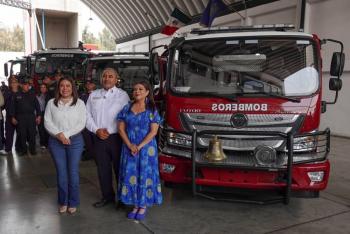 CDMX refuerza a bomberos con drones y nuevas unidades de emergencia