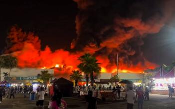 Incendio en Feria de Tabasco deja cinco muertos