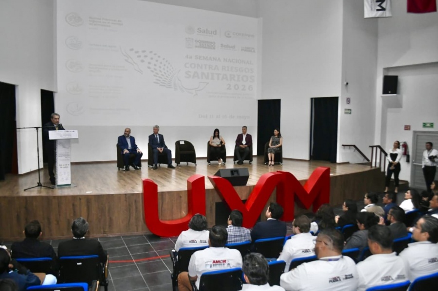 Puebla inaugura la 4a Semana Nacional contra Riesgos Sanitarios 2026