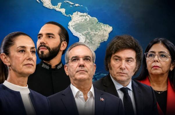 Am&eacute;rica Latina divide a sus presidentes entre alto respaldo y fuerte rechazo