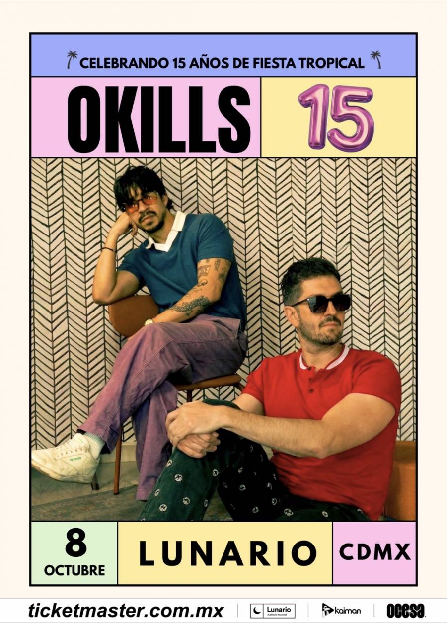 El rock tropical de Okills resonar&aacute; en el Lunario