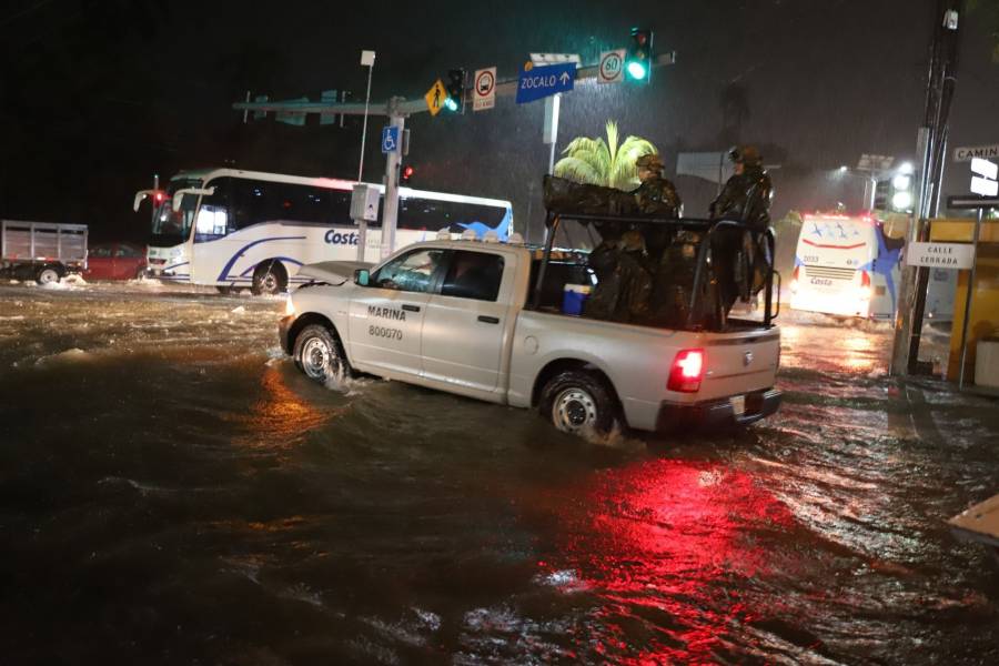 Activan alerta amarilla por lluvias y granizo en CDMX