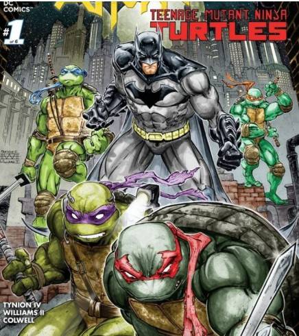 Batman y las Tortugas Ninja. Un improbable gran equipo.