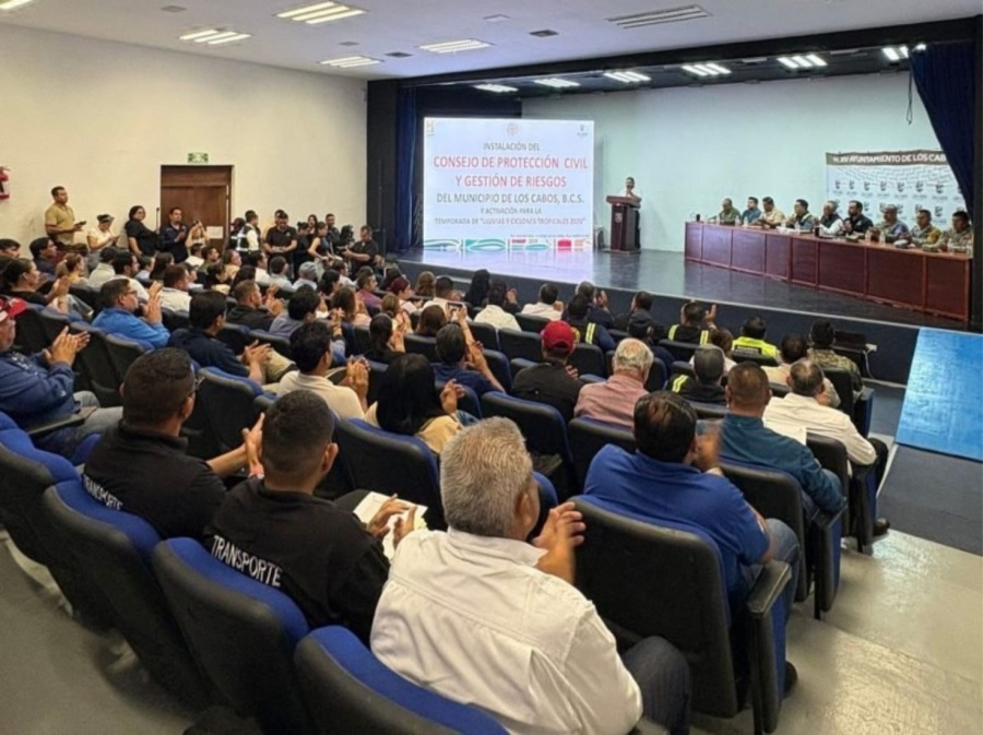 Instalan Consejo de Protecci&oacute;n Civil en Los Cabos ante temporada de lluvias 2026