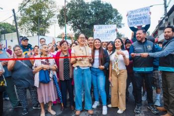 Gaby Osorio entrega 17 obras en Tlalpan con inversi&oacute;n de casi 59 mdp