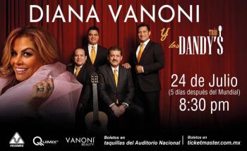DIANA VANONI Y EL TR&Iacute;O LOS DANDYS PROMETEN UNA VELADA INOLVIDABLE EN EL LUNARIO