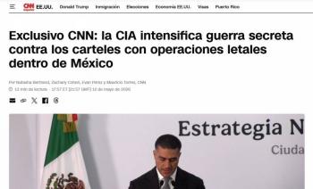 CNN asegura que la CIA ejecuta ataques mortales contra l&iacute;deres de c&aacute;rteles en M&eacute;xico