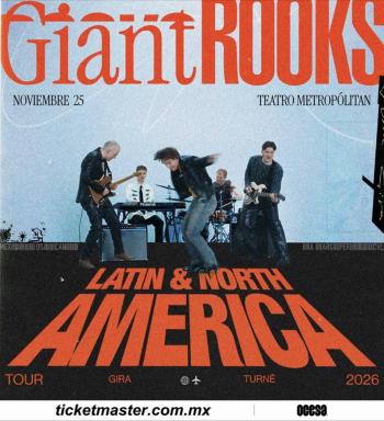 Giant Rooks: El Teatro Metrop&oacute;litan se convierte en la casa del pop alternativo alem&aacute;n