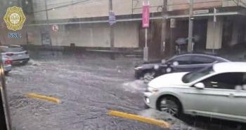 Activan alerta roja en Gustavo A. Madero por lluvias intensas