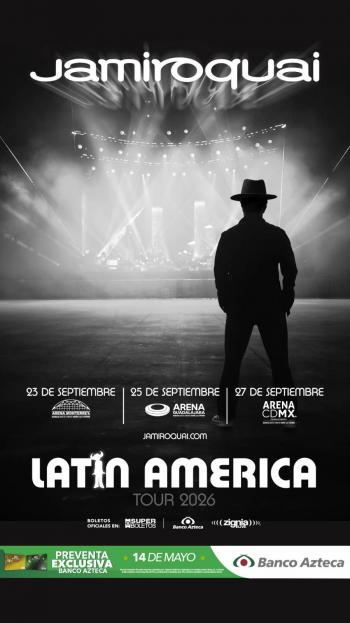 JAMIROQUAI “LATIN AMERICA TOUR” 2026