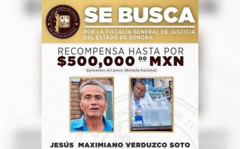 Fiscal&iacute;a de Sonora ofrece recompensa de 500 mil pesos por m&eacute;dico acusado de muertes por sueros intravenosos