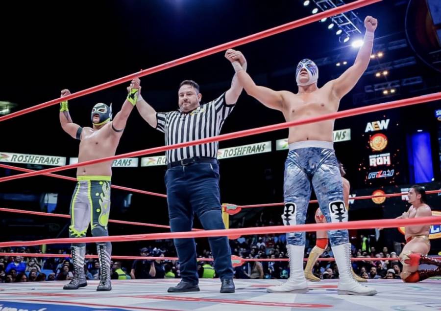 Atlantis Jr. y Neón hacen vibrar la Arena México con triunfo estelar