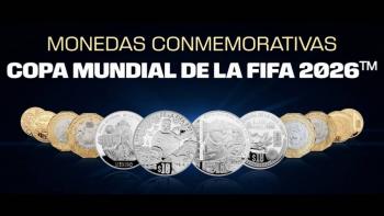 Banxico lanza monedas conmemorativas rumbo al Mundial 2026