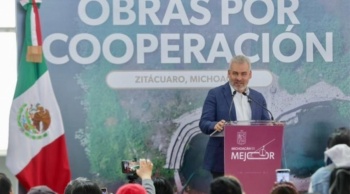 Arranca en Zit&aacute;cuaro programa Obras por Cooperaci&oacute;n; beneficiar&aacute; a 2,700 productores