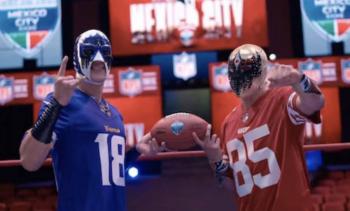 La NFL apost&oacute; por la lucha libre mexicana para anunciar su esperado regreso a la CDMX.