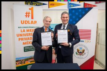UDLAP inaugura Centro EducationUSA para fortalecer la internacionalizaci&oacute;n acad&eacute;mica