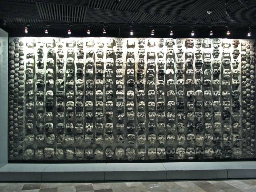 Huei Tzompantli: lo que se encuentra en Guatemala 24, CDMX