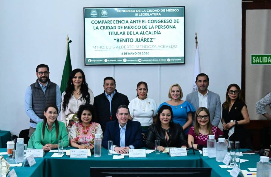 Benito Juárez, tercer lugar nacional en seguridad: comparecencia de Luis Mendoza ante el Congreso capitalino