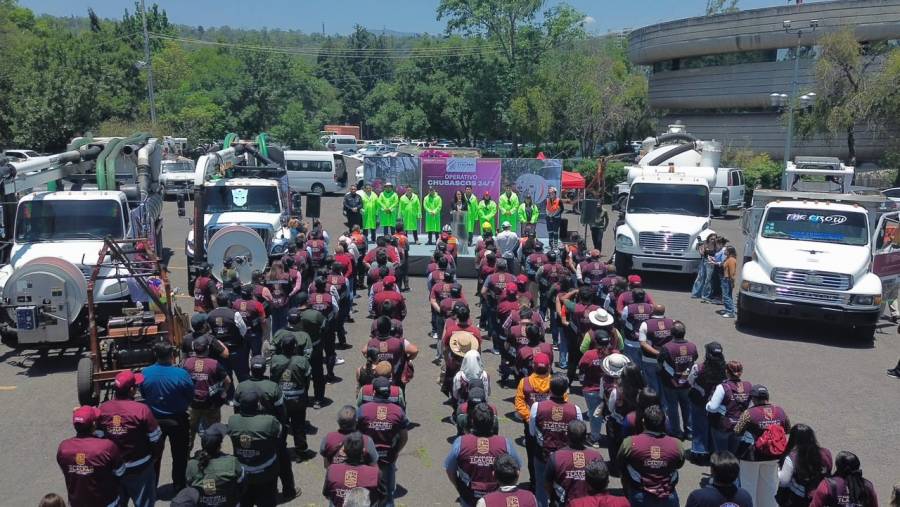Tlalpan lanza operativo “Chubascos 24/7 2026” con inversión de 270 millones de pesos