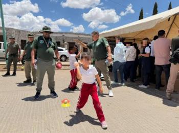 Guardia Civil Estatal atiende a mil 300 personas en Feria de Seguridad en Villa de Ramos
