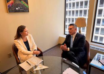 Alejandro Moreno advierte sobre riesgos de autoritarismo en M&eacute;xico tras reuni&oacute;n con Mar&iacute;a Corina Machado