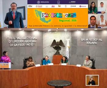 TEPJF llama a fortalecer el di&aacute;logo con las juventudes y atender sus demandas democr&aacute;ticas