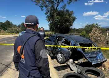 Fatal choque cobra la vida de menor de edad en Amealco