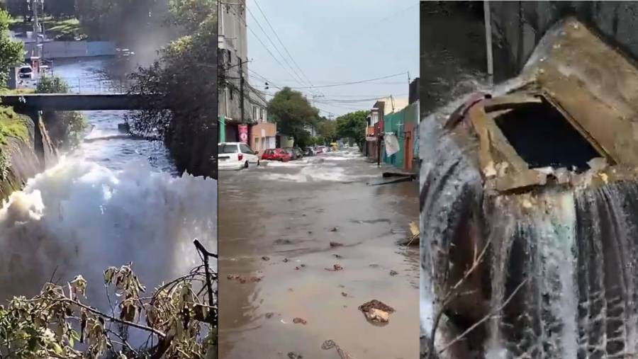 Nueva fuga en acueducto de San Francisco Tlalnepantla afecta a 25 familias