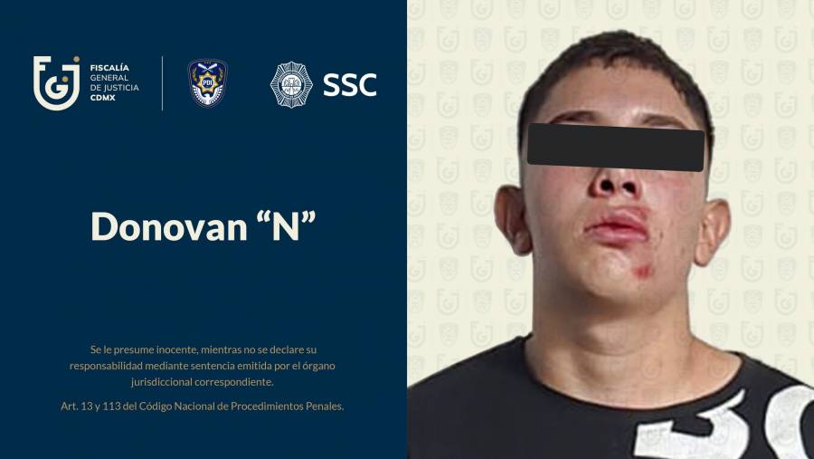 Vinculan a proceso a Donovan ‘N’ por triple homicidio en Azcapotzalco