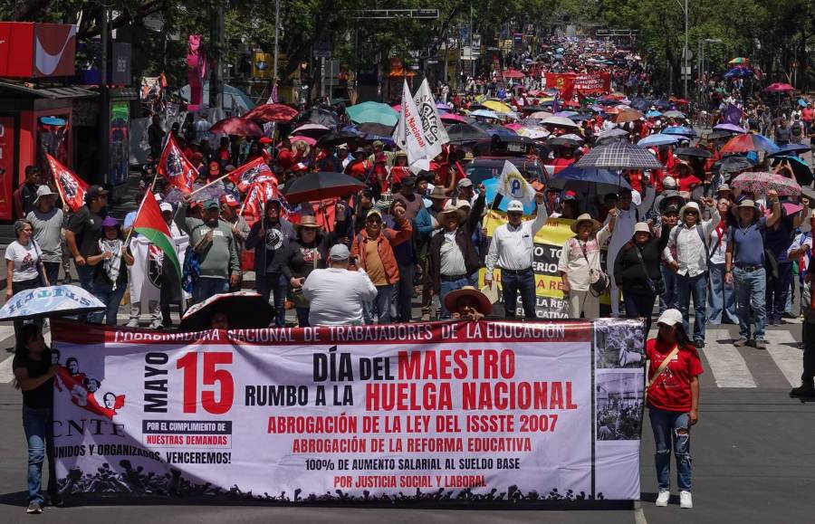 CNTE anuncia huelga nacional para el 1 de junio y prev&eacute; movilizaciones durante el Mundial 2026