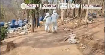 Gobierno federal desmantela cinco laboratorios del CJNG en Jalisco, Nayarit y Sinaloa