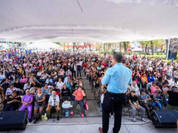 Janecarlo Lozano refuerza presencia de Morena en Cuauht&eacute;moc con encuentro vecinal