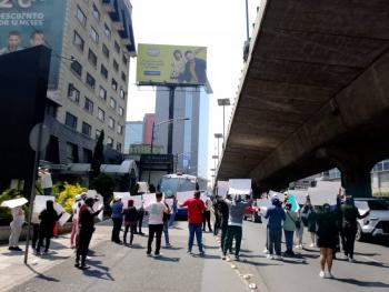 Publicidad ilegal en Polanco: Activistas exigen clausura de t&oacute;tem en Perif&eacute;rico