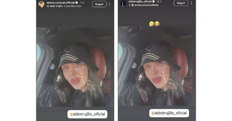 Emma Coronel comparte mensaje con letra de Aldo Trujillo y desata especulaciones sobre “El Chapo” Guzmán