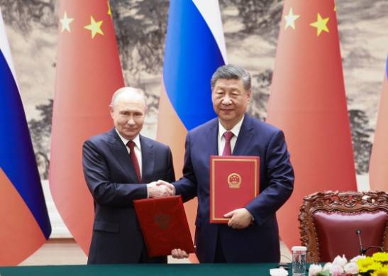 China y Rusia elevan su relaci&oacute;n bilateral a 