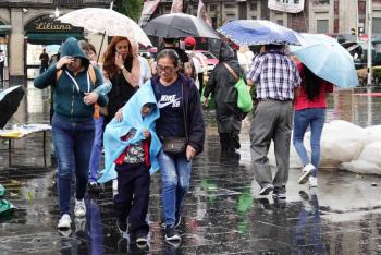 Activan Alerta Amarilla por lluvias y granizo en nueve alcald&iacute;as de CDMX