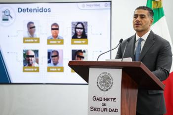 Omar Garc&iacute;a Harfuch confirma que Rocha Moya est&aacute; en Sinaloa y con escolta estatal