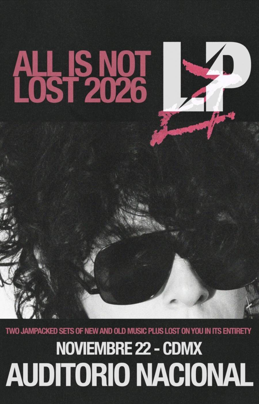 ¡LP REGRESA A MÉXICO CON ALL IS NOT LOST!