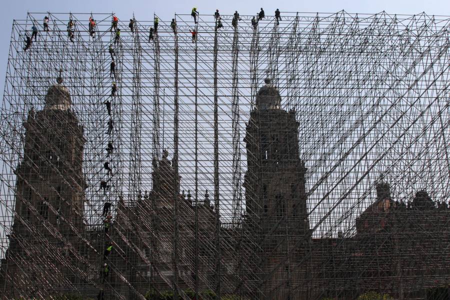 CDMX alista renovación del Zócalo y fachadas del Centro Histórico rumbo al Mundial 2026