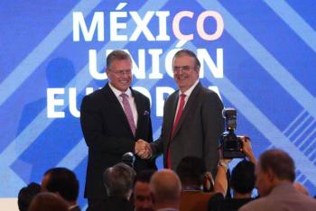 M&eacute;xico y Uni&oacute;n Europea consolidan acuerdo global modernizado en medio de fragmentaci&oacute;n comercial
