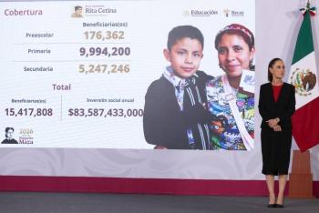Becas para educaci&oacute;n b&aacute;sica avanzan con entrega de apoyos y ampliaci&oacute;n de cobertura