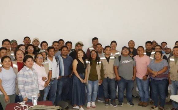 Capacitan a personal de Sembrando Vida en Campeche con curso de SIG y QGIS