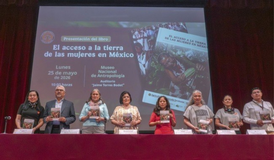 Presentan libro sobre acceso a la tierra de mujeres rurales en M&eacute;xico; persisten brechas de g&eacute;nero