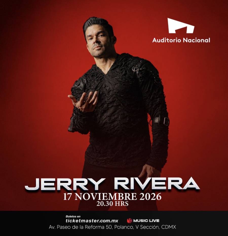 LA MAGIA DE LA SALSA REGRESA: JERRY RIVERA CONQUISTARÁ EL AUDITORIO NACIONAL EN UNA NOCHE INOLVIDABLE
