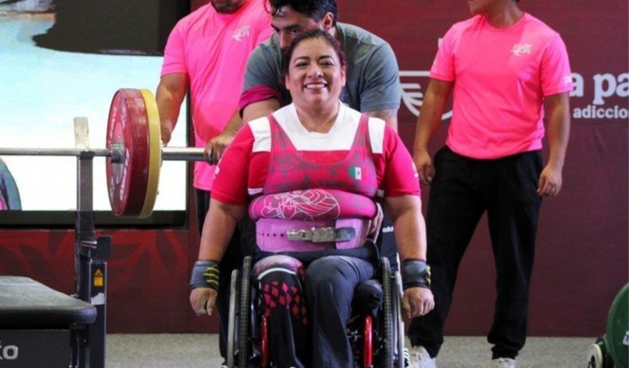 Amalia P&eacute;rez y Mart&iacute;n Sandoval ganan oro en Circuito Mexicano de Para Powerlifting