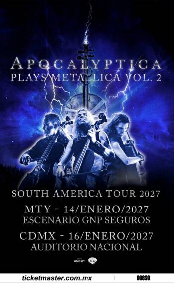 ¡Apocalyptica regresar&aacute; a M&eacute;xico: El ritual del metal sinf&oacute;nico!