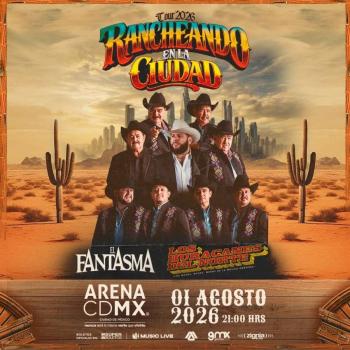 ¡EL REGIONAL MEXICANO SE APODERA DE LA CAPITAL! EL FANTASMA Y LOS HURACANES DEL NORTE LLEGAN A LA ARENA CDMX CON SU 