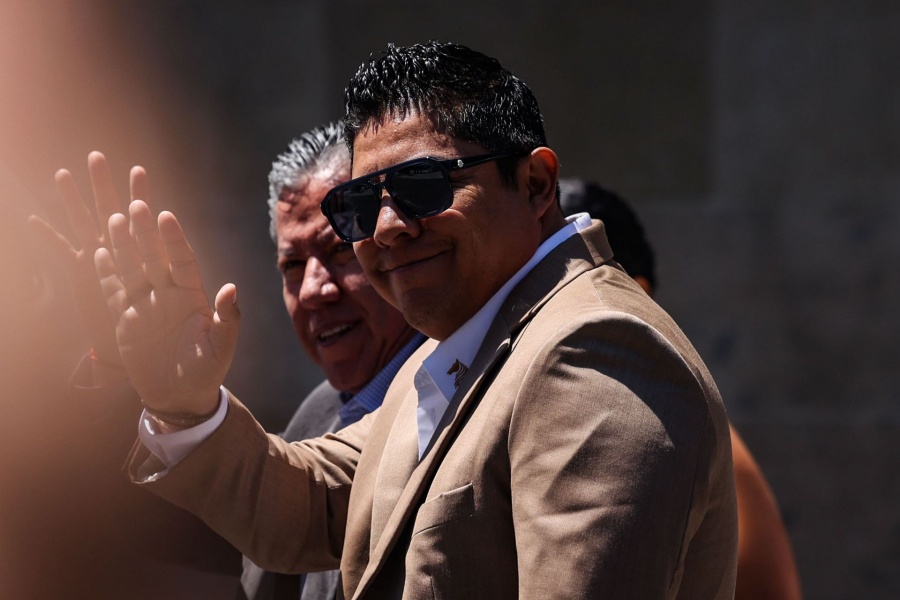Gobernador de San Luis Potos&iacute; inicia obras en Cedral: deporte, educaci&oacute;n y movilidad